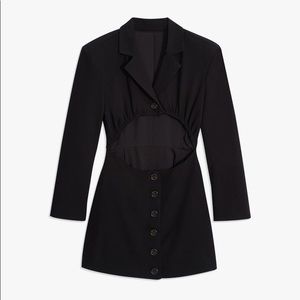 WeWoreWhat Blazer Crepe Dress